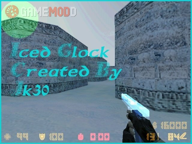 Blue Iced Glock
