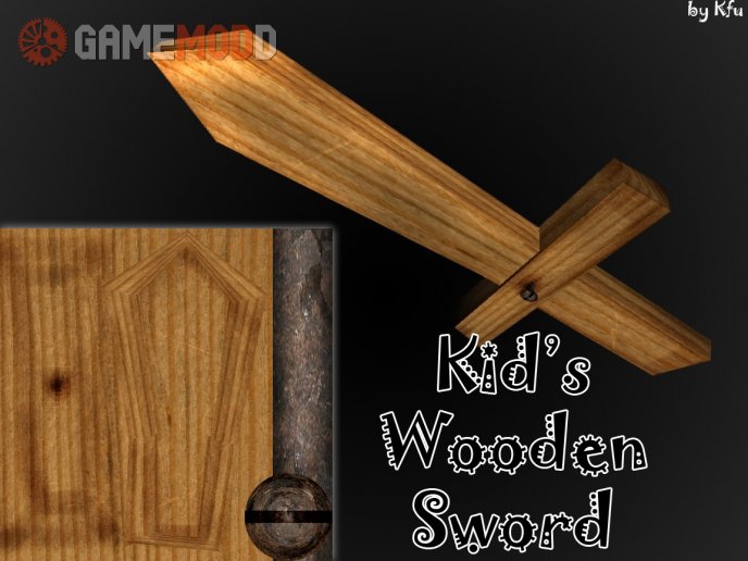 KFUS Kids Wooden Sword