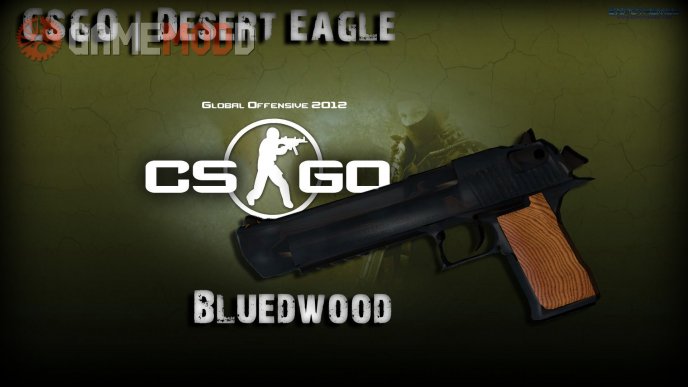 CS GO  Desert Eagle Bluedwood