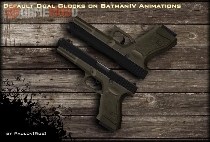Valve dual glock18 on BatmanIV Animations
