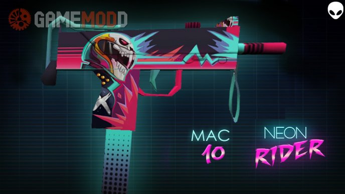 MAC-10  Neon Rider