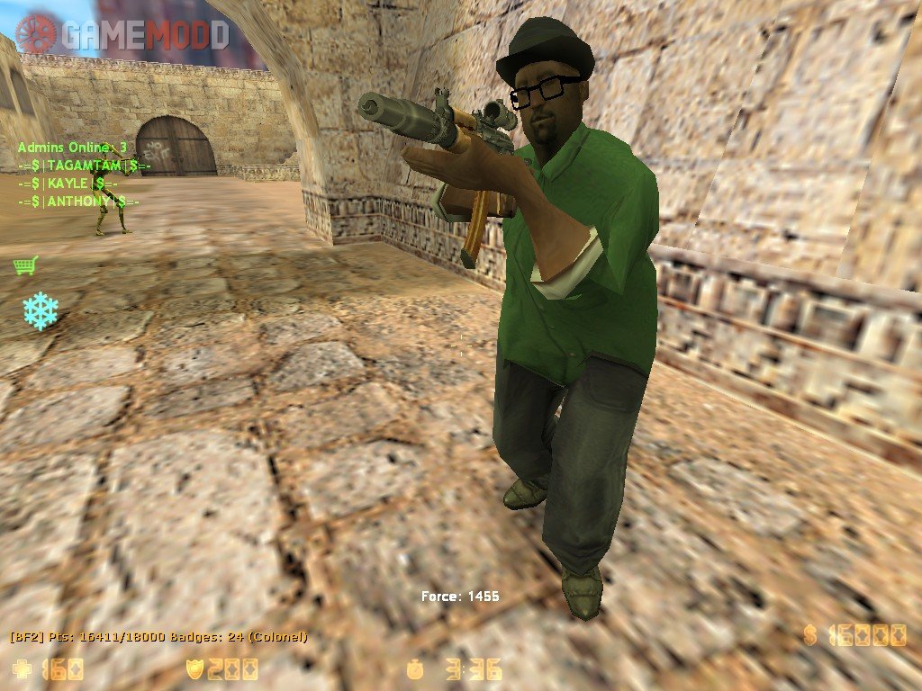 GTA San Andreas - Big Smoke » CS 1.6 - Skins Players L33T | GAMEMODD