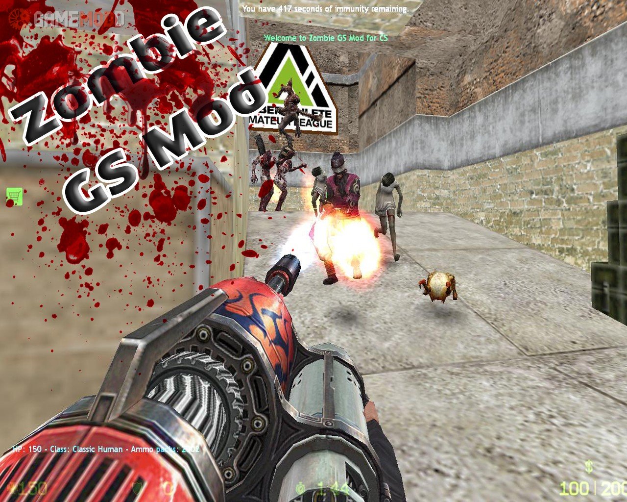 Zombie GS Mod for Counter-Strike » CS 1.6 - | GAMEMODD