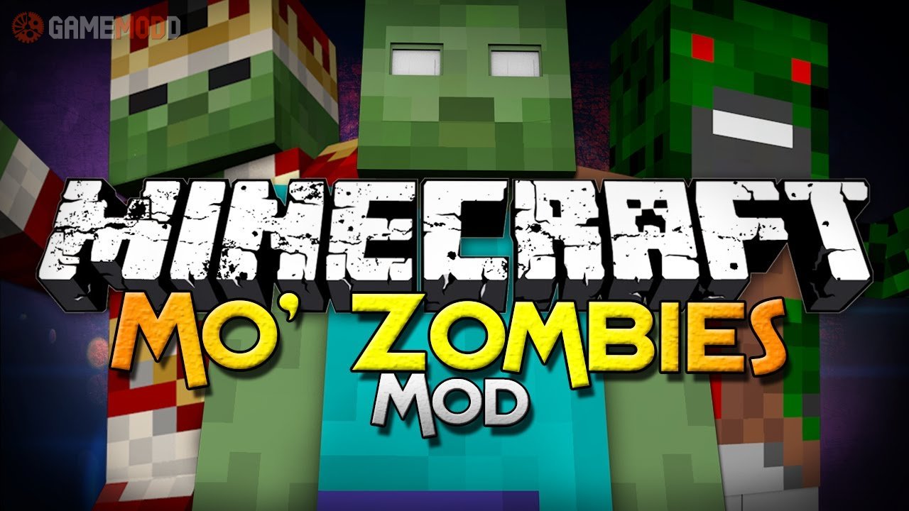 Mo Zombies 1 7 10 1 7 2 1 5 2 Minecraft Mods Gamemodd