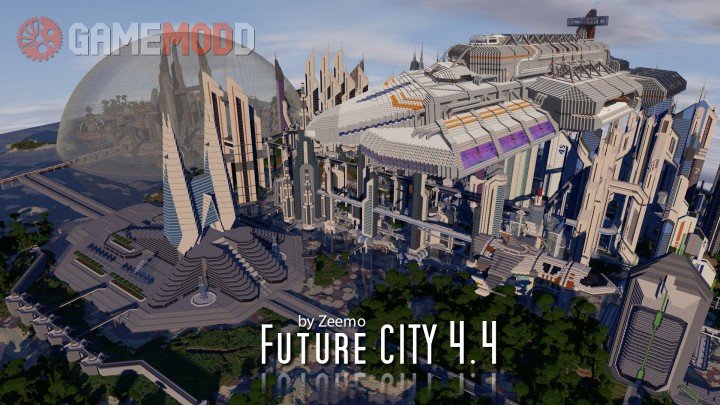 Future City 2 1 1 8 1 7 10 Minecraft Maps Gamemodd