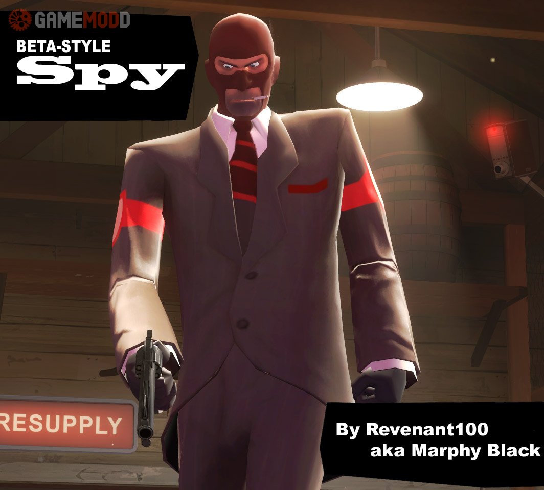 Beta-Style Spy v2 » TF2 - Skins Spy | GAMEMODD
